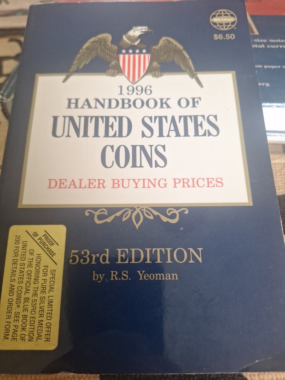 US Coin & Paper Money Book Lot Yeoman Friedberg Price Guide Reference